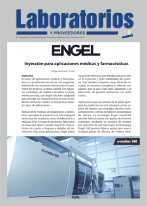 ENGEL
Inyeccin para aplicaciones mdicas y farmacuticas